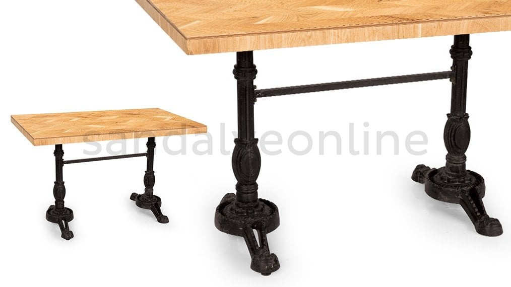 chair-online-mary-louis-double-wooden-cafe-table-detail